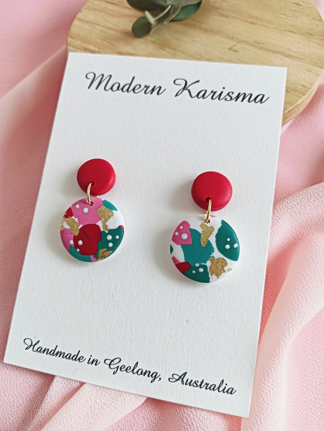 Modern Karismas Mini Circle Dangles