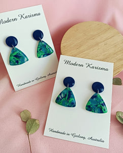 Ocean Paradise Triangle Dangles