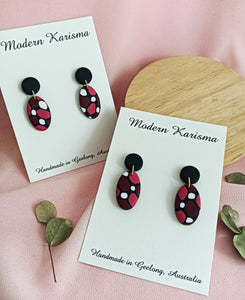 Hayley Mini Oval Dangles